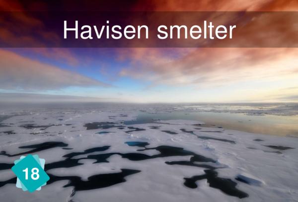 Havisen smelter