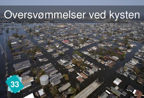 Oversvømmelser ved kysten