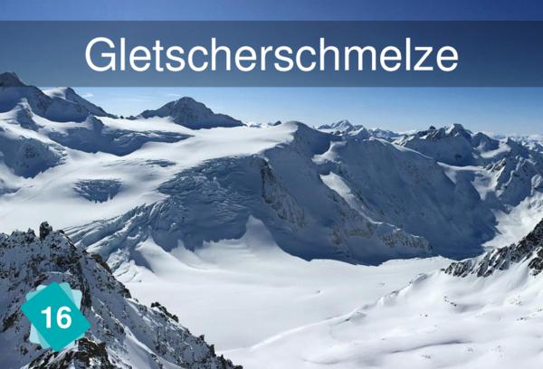 Gletscherschmelze