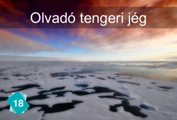 Tengeri jég olvadása