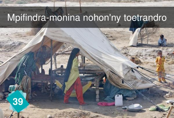 Mpifindra-monina nohon'ny toetrandro