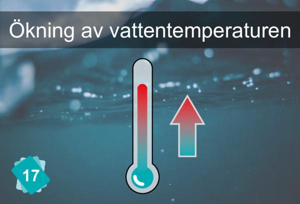 Ökning av vattentemperaturen