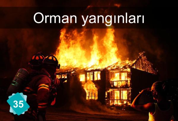 Orman yangınları